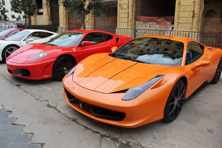 Ferrari Car Show at Beirut Souks